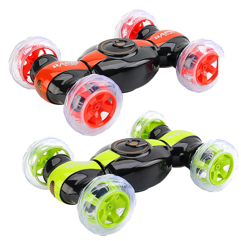 360° RC Stunt Car – Double-Sided Remote Control Flip Car