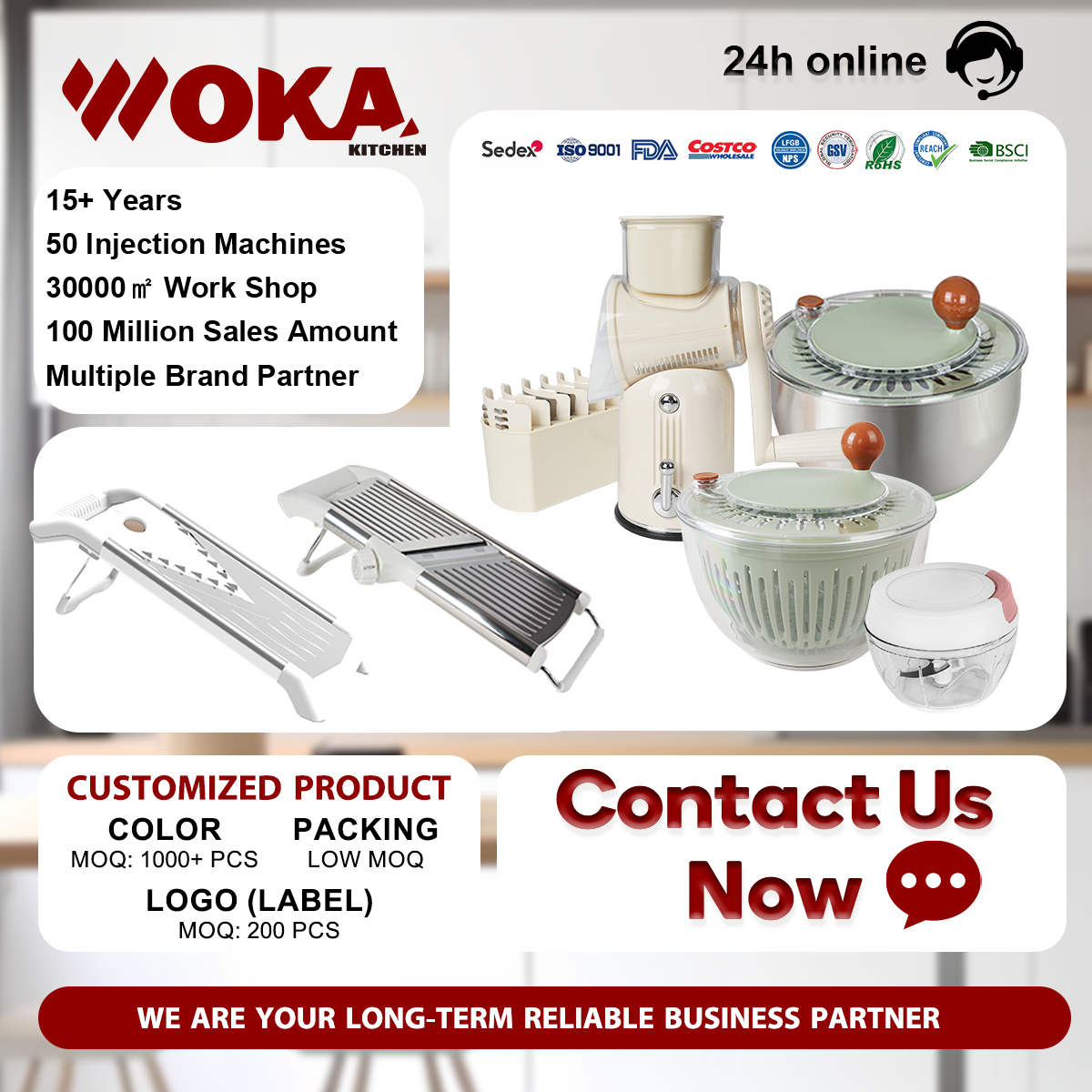 Rotary Drum Vegetable Slicer & Shredder