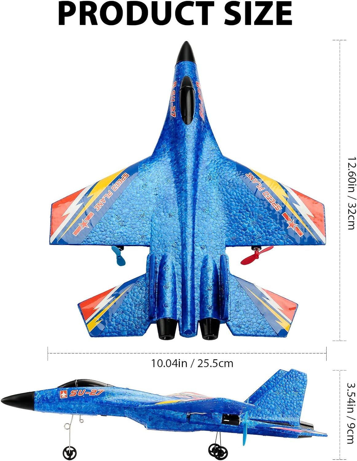 Foam RC Glider Airplane – Lightweight Remote Control Flying Plane