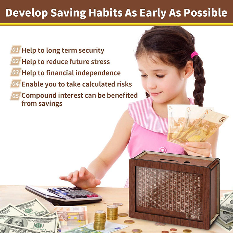 10,000$ Savings Challenge Box