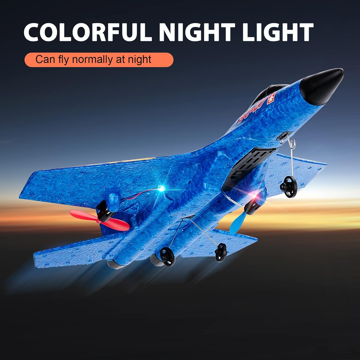 Foam RC Glider Airplane – Lightweight Remote Control Flying Plane