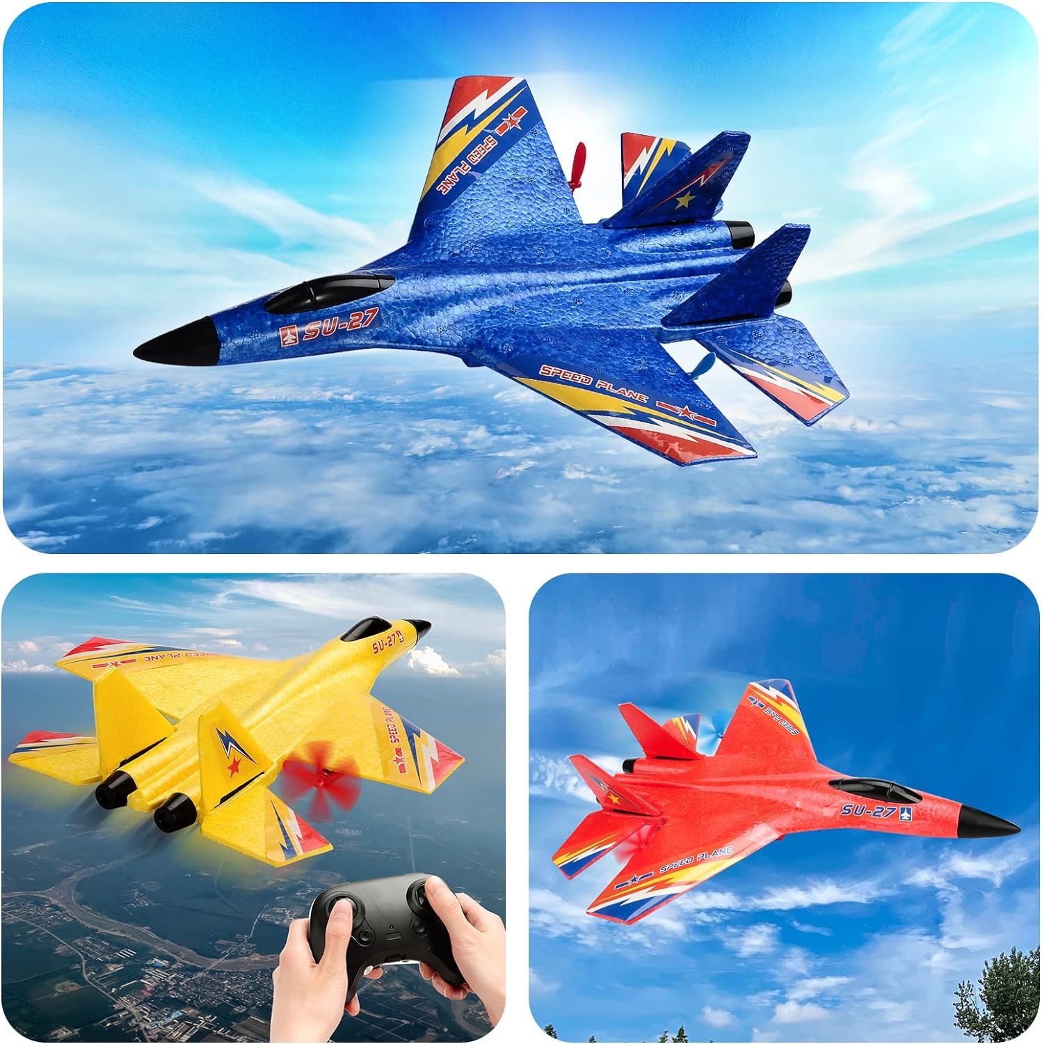 Foam RC Glider Airplane – Lightweight Remote Control Flying Plane